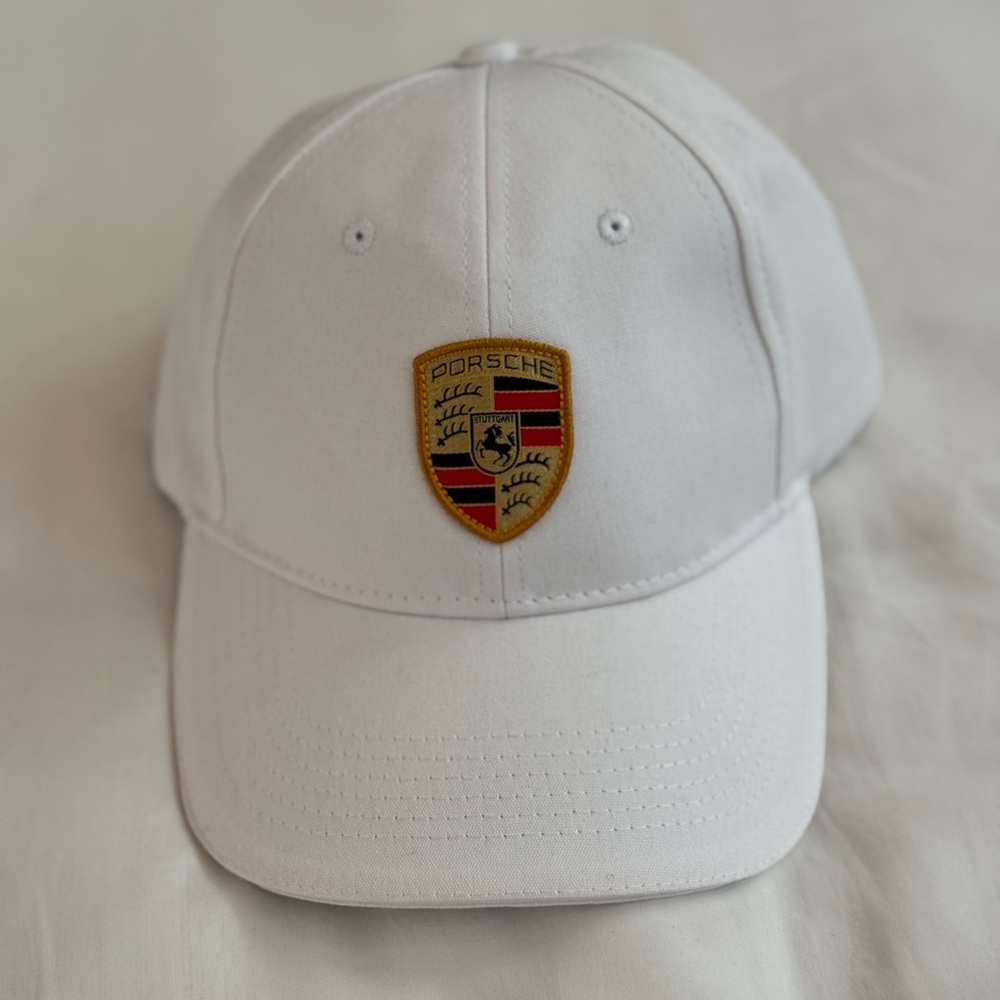 Porsche White Cap